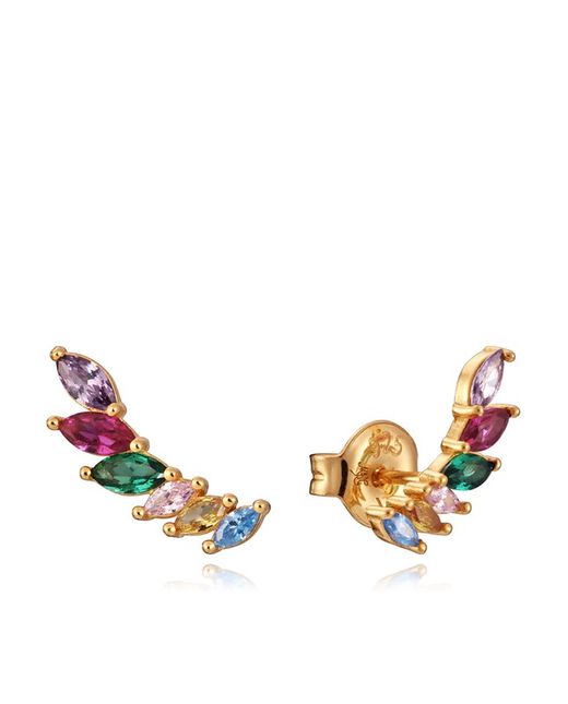 Boucles d'oreilles Viceroy Femme Doré Argent 13081E100-39