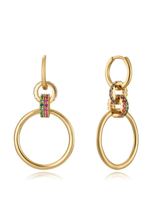 Pendientes Viceroy Mujer Plata Dorada 13091E100-39