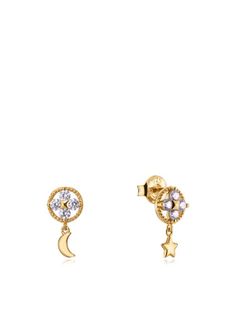 Pendientes Viceroy Mujer Plata Dorada 13140E100-30