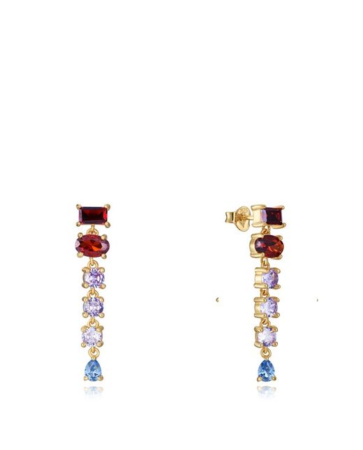 Viceroy Women's Earrings Golden Silver 9100E100-39