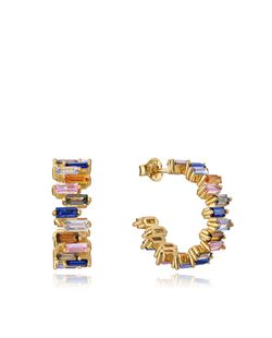 Pendientes Viceroy Mujer Plata Dorada 9101E100-39