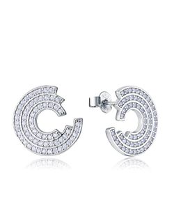 Pendientes Viceroy Plata 1,5cm 9128E000-30 Circulos Circonitas