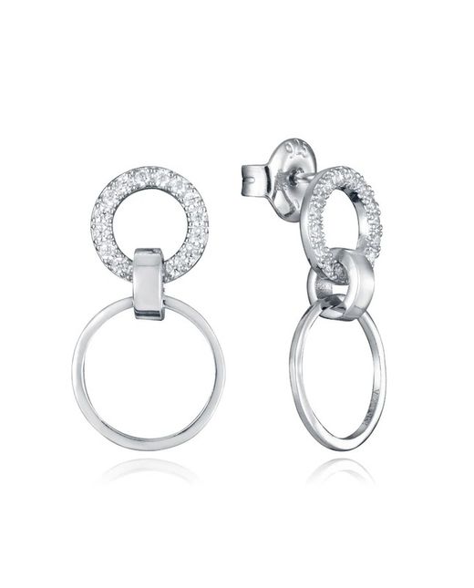 Boucles d'oreilles Viceroy Argent 2cm 13214E000-30 Zircone