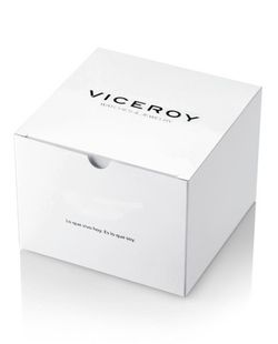 Pendientes Viceroy Plata Dorada 5,2cm Mujer 2321E100-30 Circonitas