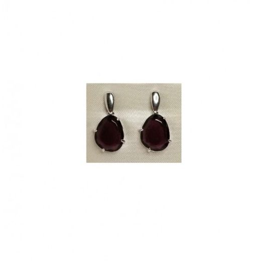 Xernus Silver Earrings 3XE2927 Opal Teardrop