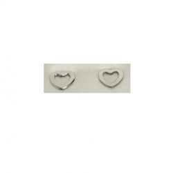Pendientes Xernus Plata 3XE3033 Corazones Calados
