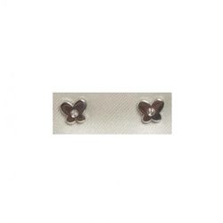 Pendientes Xernus Plata 3XE3104 Mariposa Con Circonita