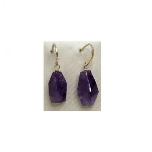 Xernus Gold Plated Silver Earrings 3NF2795 Amethyst Stones