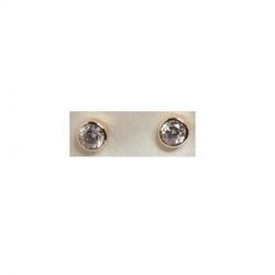 Pendientes Xernus Plata Dorada 3XE3014 Circonitas