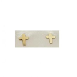 Pendientes Xernus Plata Dorada 3XE3078 Cruz