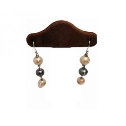 Pendientes Xernus Plata Dorada NF2541 Multiples Colgantes