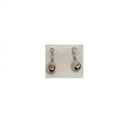 Pendientes Xernus Plata NF1207 Boda Con Circonitas