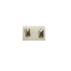 Pendientes Xernus Plata NF1820 Rectangulo Calado