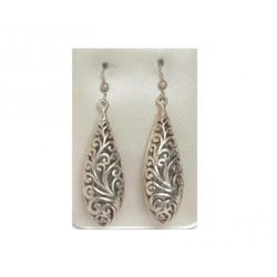 Pendientes Xernus Plata NF1868 Oval Filigranas