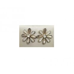 Pendientes Xernus Plata NF1885 Flor Esmaltada