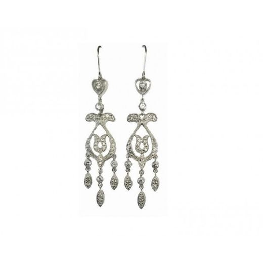 Arracades Xernus Plata NF2148 Filigranes Amb Circonites