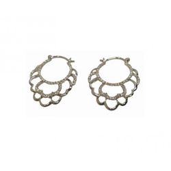 Boucles d'oreilles Xernus en argent et zircone NF2203