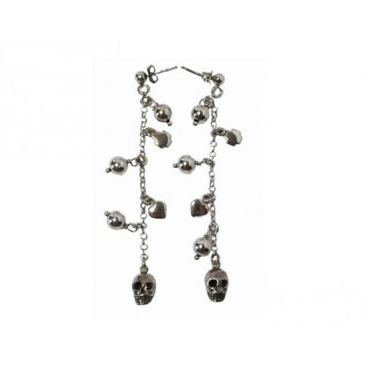 Arracades Xernus Plata NF2379A Cors Amb Calavera
