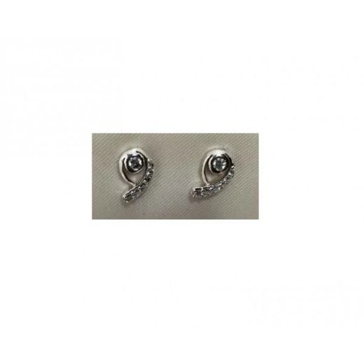 Xernus Silver Earrings NF3338 6 Zirconias