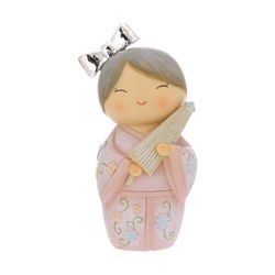 Perfumador Muñeca Kokeshi Cerámica 8.5cm 2111-04P Paraguas