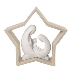 Pesebre Navidad Cerámica 15cm NT94/1N Estrella