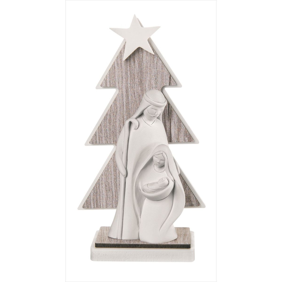 Pesebre Navidad Cerámica 16cm NT96/1RO Abeto