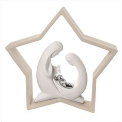 Pesebre Navidad Cerámica 28cm NT94/2N Estrella
