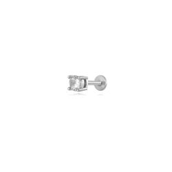 Piercing Acero 3mm PZA0019RH03 Circonita Central