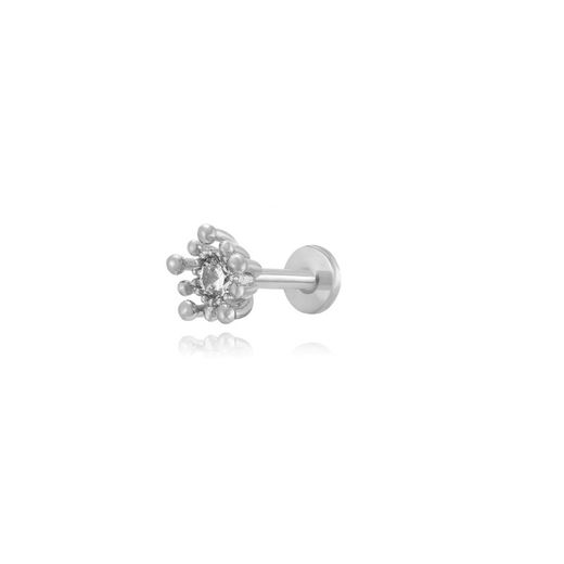 Piercing Acer 5mm PZA0021RH Flor Amb Circonita