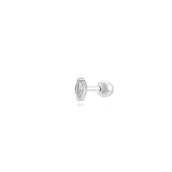 Piercing Acero 5x2mm PZA0015RHCZ Marquise Circonita