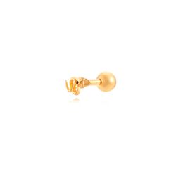 Piercing Acero Dorado 5,5mm PLA0011DO Serpiente