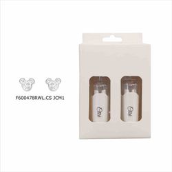 Piercing in acciaio con zirconia Mickey JCM1