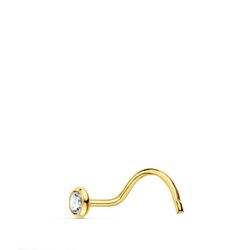 Piercing Nariz Oro 18kts Chatón 2,5mm 13755