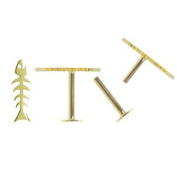Piercing Nariz Oro 18kts Raspita 7,5x3mm Cierre Plano 8x3,5mm 0202010