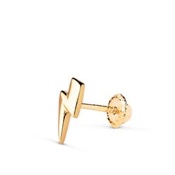 Piercing Oro 18Kts 21460 Rayo Liso en Brillo
