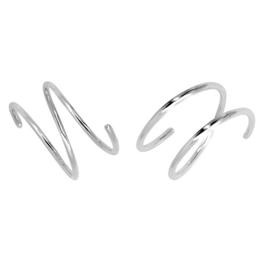 Piercing Spirale Or Blanc 18 Carats 12mm 0202092