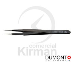 Pinzas Dumont Acero 50103 Puntas Antimagnéticas Revestimiento Epoxi N°2 A