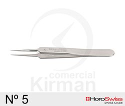 Pinzas Horoswiss Acero 50099 Antimagnética n°5