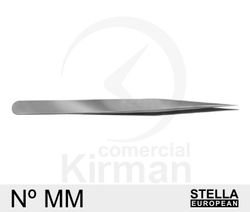 Pinzas Stella European Acero 50084 Antimagnética N°MM