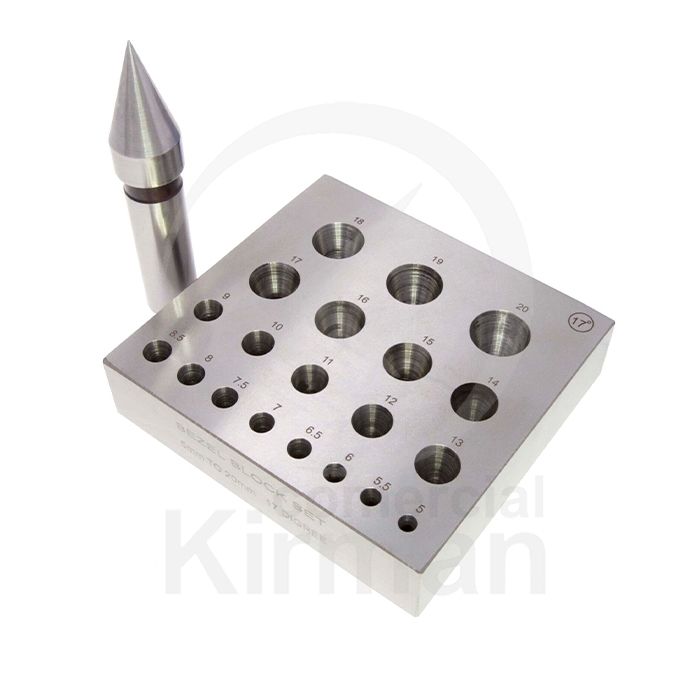 Placa Con Abordadores Acero 28162 Embutidores Cónicos De 5-20mm