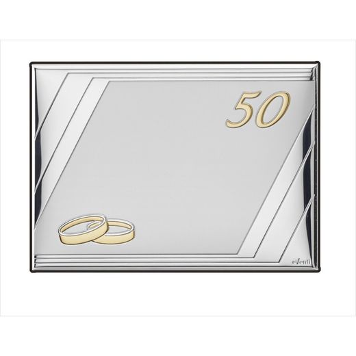 Mindeplade 13x18cm EV9195/13C Alliances Linee 50 år
