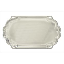 Placa Homenaje Aluminio 27,5x15cm P-2600/1 Bandeja C/ Ondas