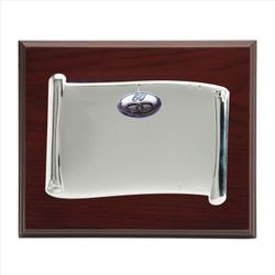 Placa Homenaje Madera-Acero Bilaminado 23x19cm P-2244/2BC Alianzas 50 Aniversario