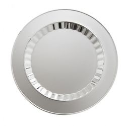 Placa Homenaje Madera-Aluminio 22.5cm P-2603/2 Especial Forma Plato