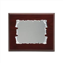 Placa Homenaje Madera-Aluminio 29x23cm P-2052/1X Pergamino
