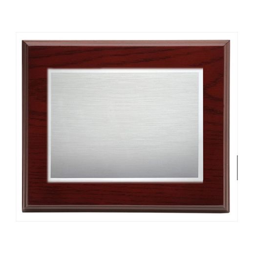 Placa Homenaje Madera-Aluminio 29x23cm P-2055/1X Lisa Mate