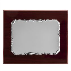 Placa Homenaje Madera-Aluminio 29x23cm P-2072/1X Pergamino