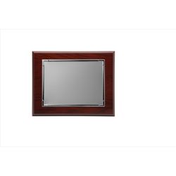 Placa Homenaje Madera-Aluminio 29x23cm P-2078/1X Marco Estrecho