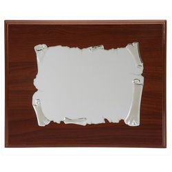 Placa Homenaje Madera-Aluminio 29x23cm P-2089/1X Pergamino