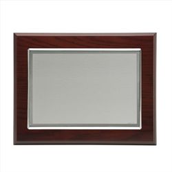 Placa Homenaje Madera-Latón 21x15cm P-2008/3L Lisa Mate